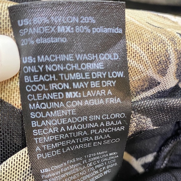 White House Black Market Sheer Sleeve Floral Snap-Up Blouse XS - Picture 7 of 7